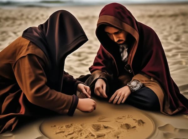 Гадание на песке