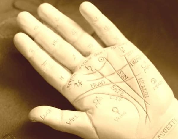 Значение знаков на руке в хиромантии